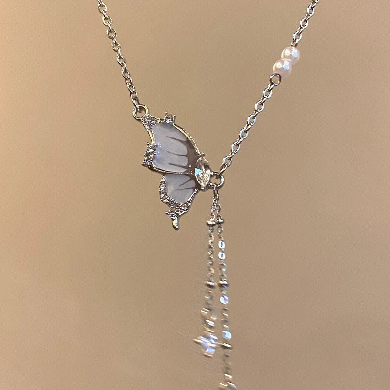 Female Light Luxury Minority Design Sense Exquisite Refined Grace Clavicle Necklaces
