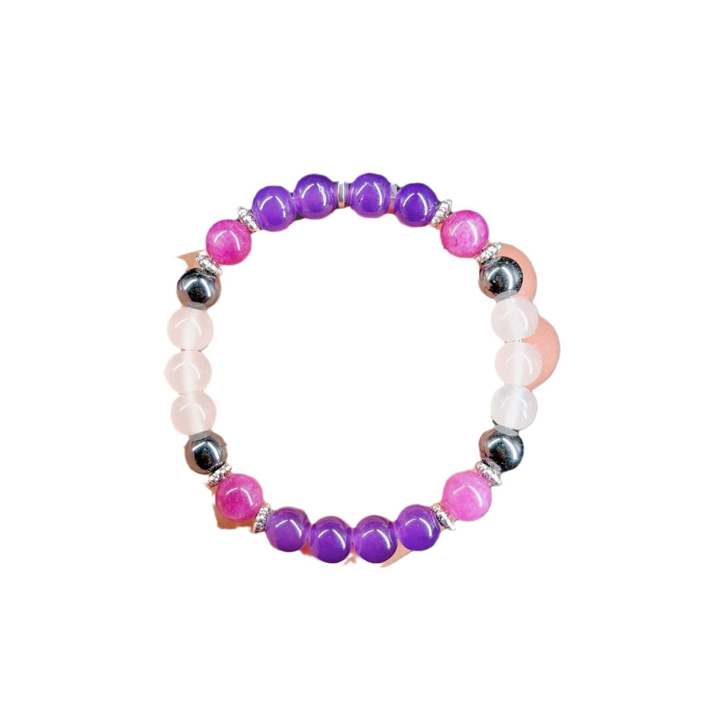 Xi Recently Burst Love Natural Gem Bracelets