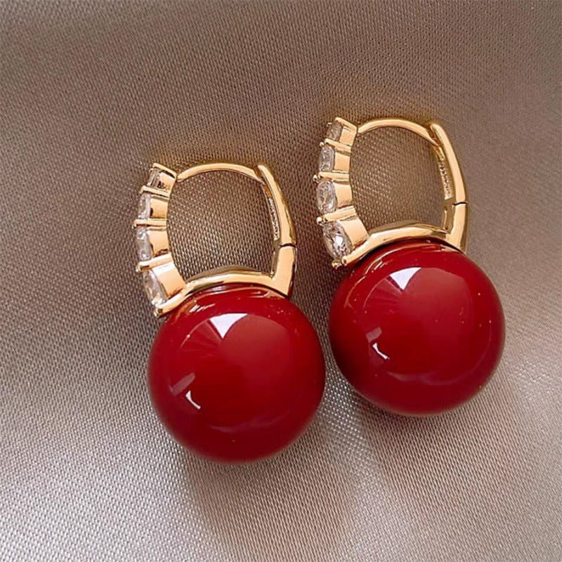 Women's Pearl Niche Unique Clip High-grade Light Ear Buckle