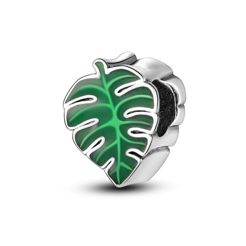 Versatile Women's Cactus Charm Sier Beads Jewelry Accessories