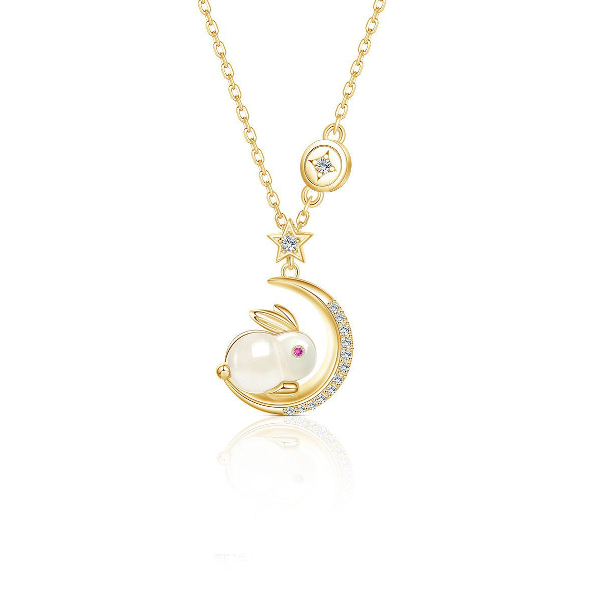 Female Light Luxury Minority Rabbit Life Necklace