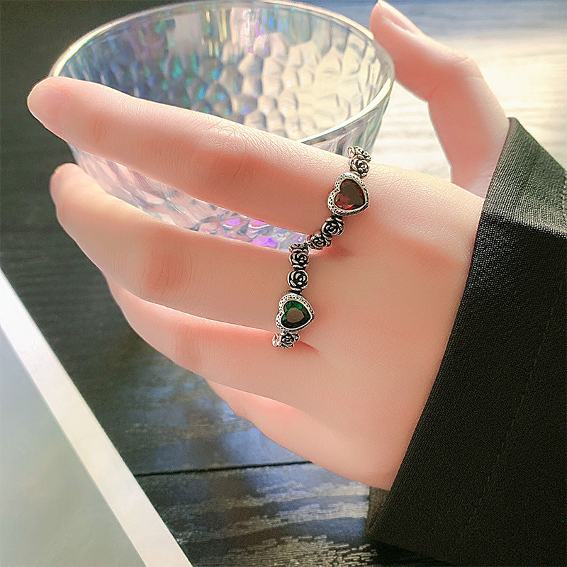 Korean Style Vintage Little Fresh Sweet Rings