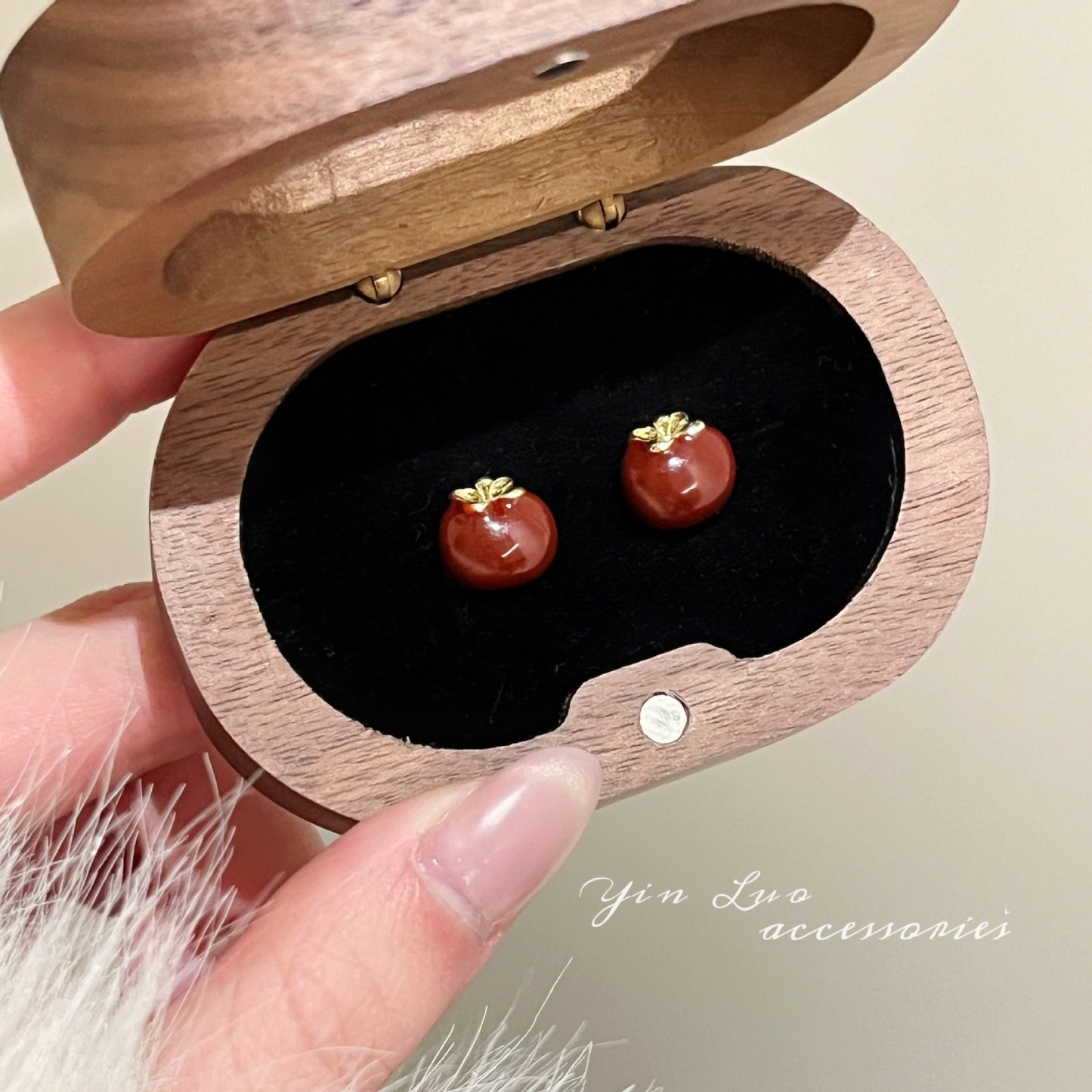 Elegant Stylish Women's Colorful Sweet Live Stud Earrings