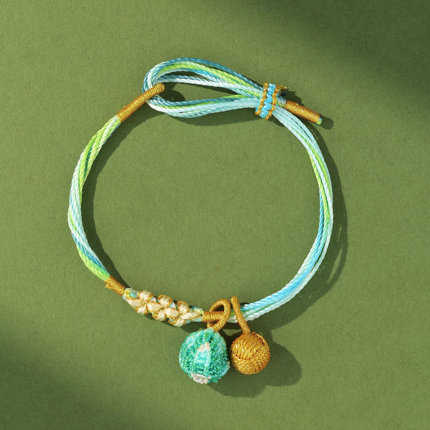 Festival Colorful Rope Ethnic Style Hand-woven Adult Small Sachet Carrying Bracelet
