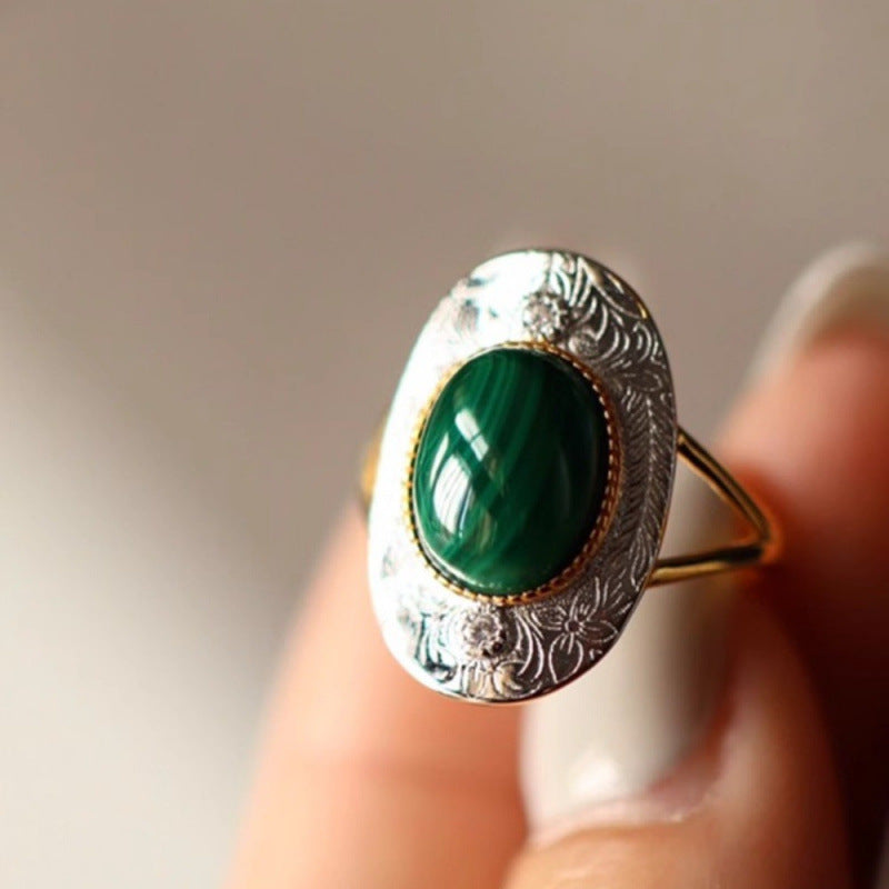 Women's Sier Simple Light Luxury High-grade Index Finger Open Rings