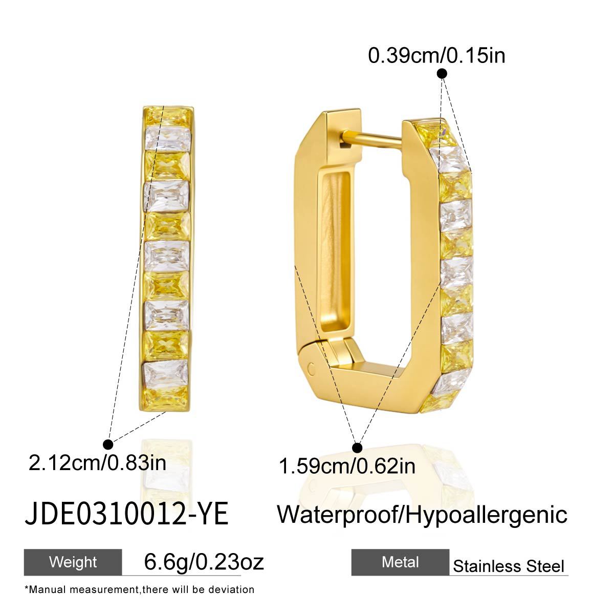 Zircon Unique Beautiful Light Luxury High Rings