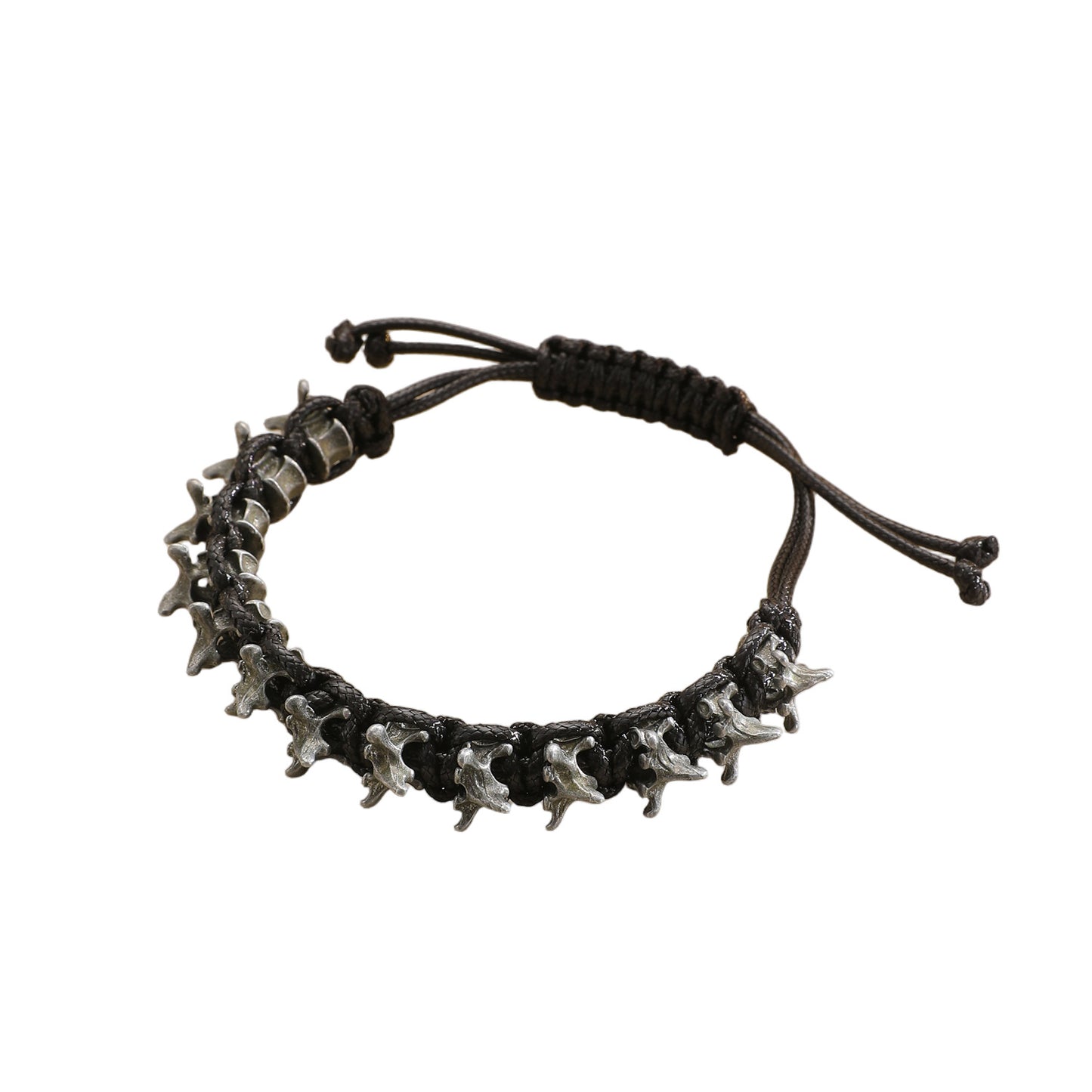 Men's & Women's Personality Punk Dark Alloy Keel Weaving Bracelet
