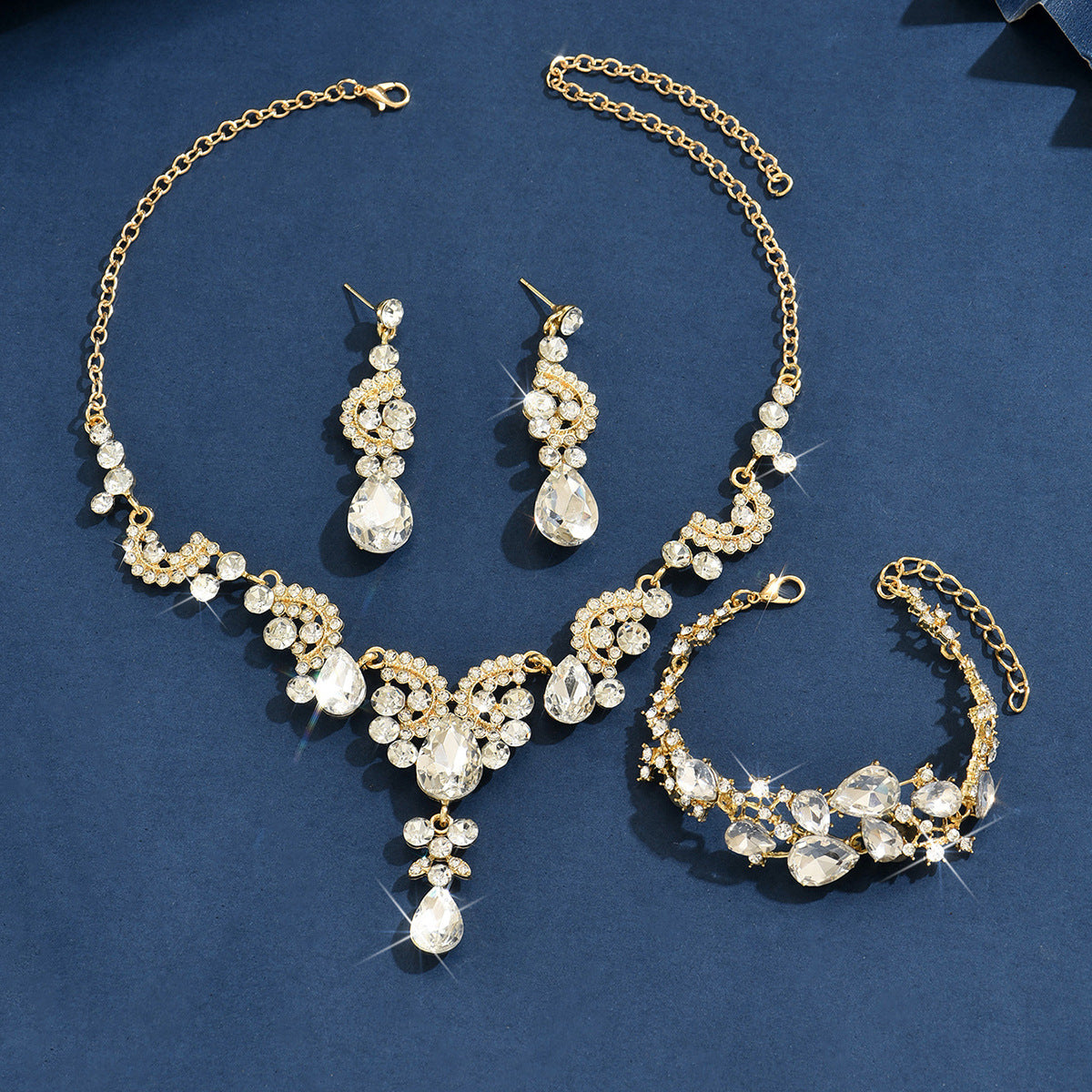 Cool Creative Popular Dress Female Rhinestone Necklaces
