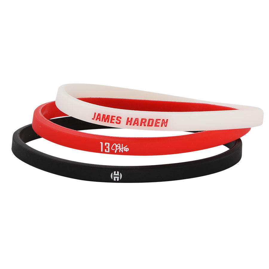Customized Basketball Star Three-piece Silicone Thin Bracelet