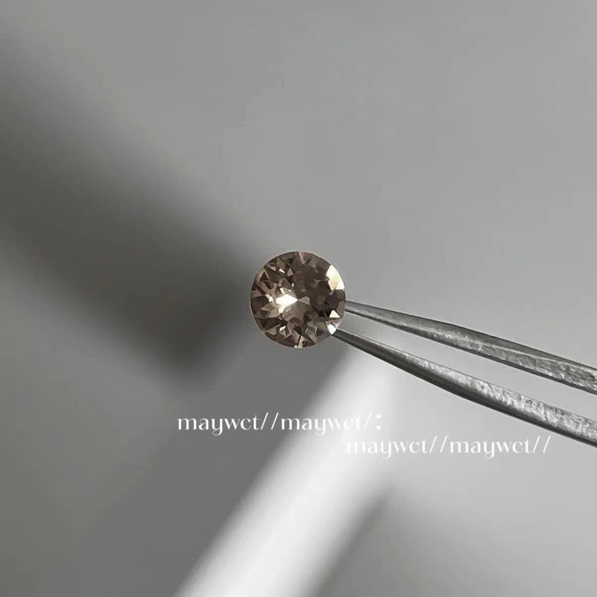 Round Diamond Titanium Steel Screw Ear Stud Earrings