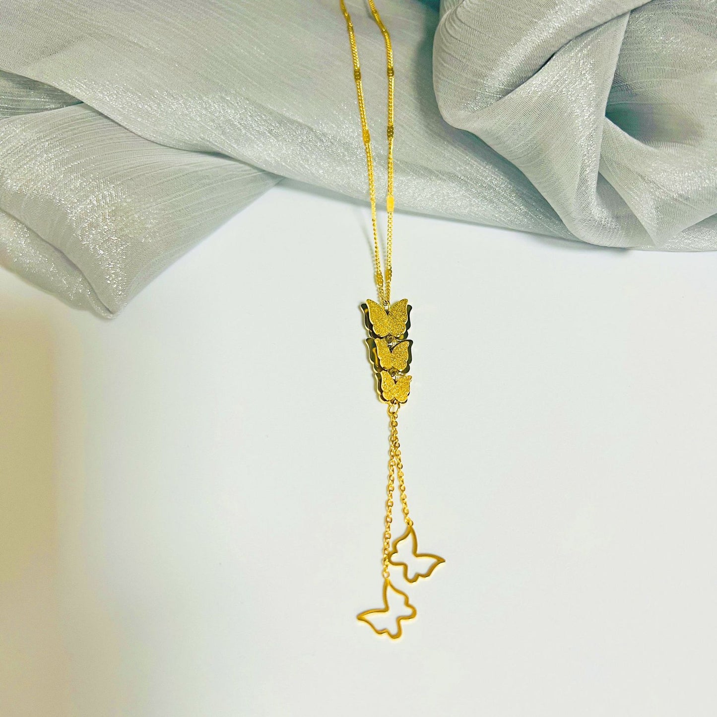 Full Body Titanium Steel Elegant Collection Gold Necklaces