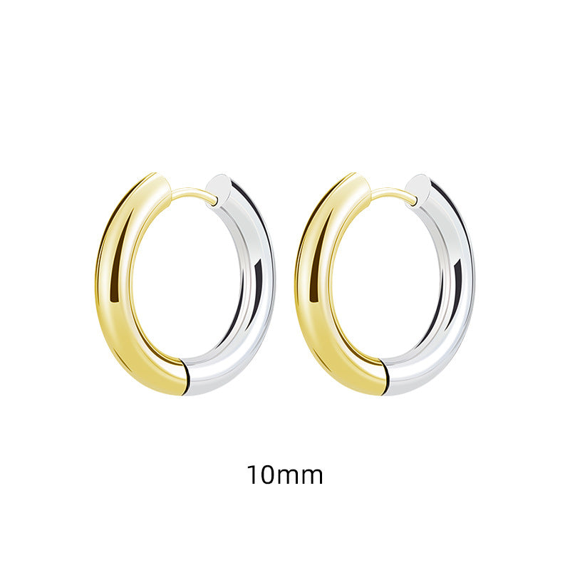 Luxury Minority High-grade Electroplating Temperament Gradient Earrings