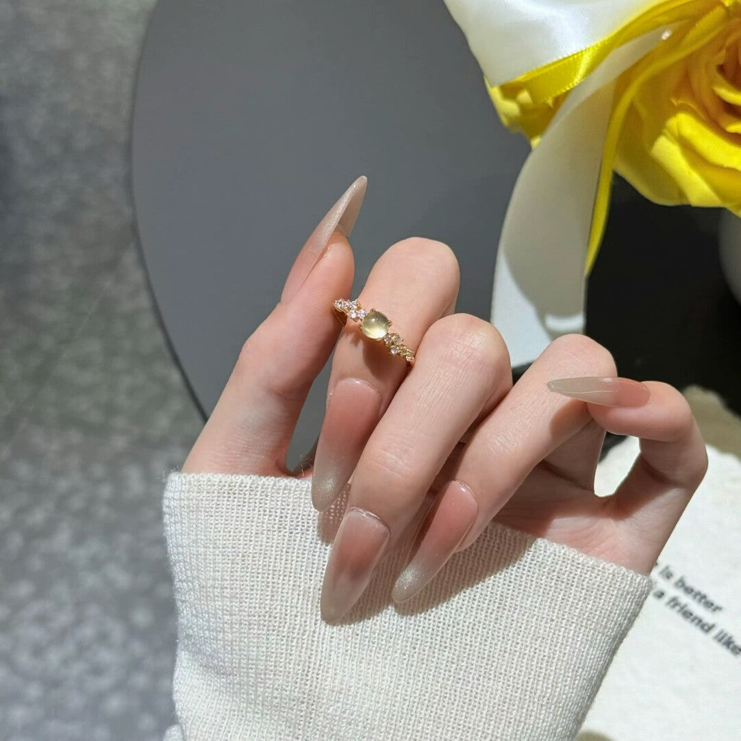 Affordable Luxury Style Niche Design Index Ring