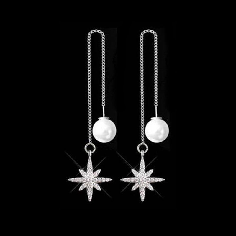 Star Moon Leaves Ice Flower Clover Hair Ball Long Ear Line