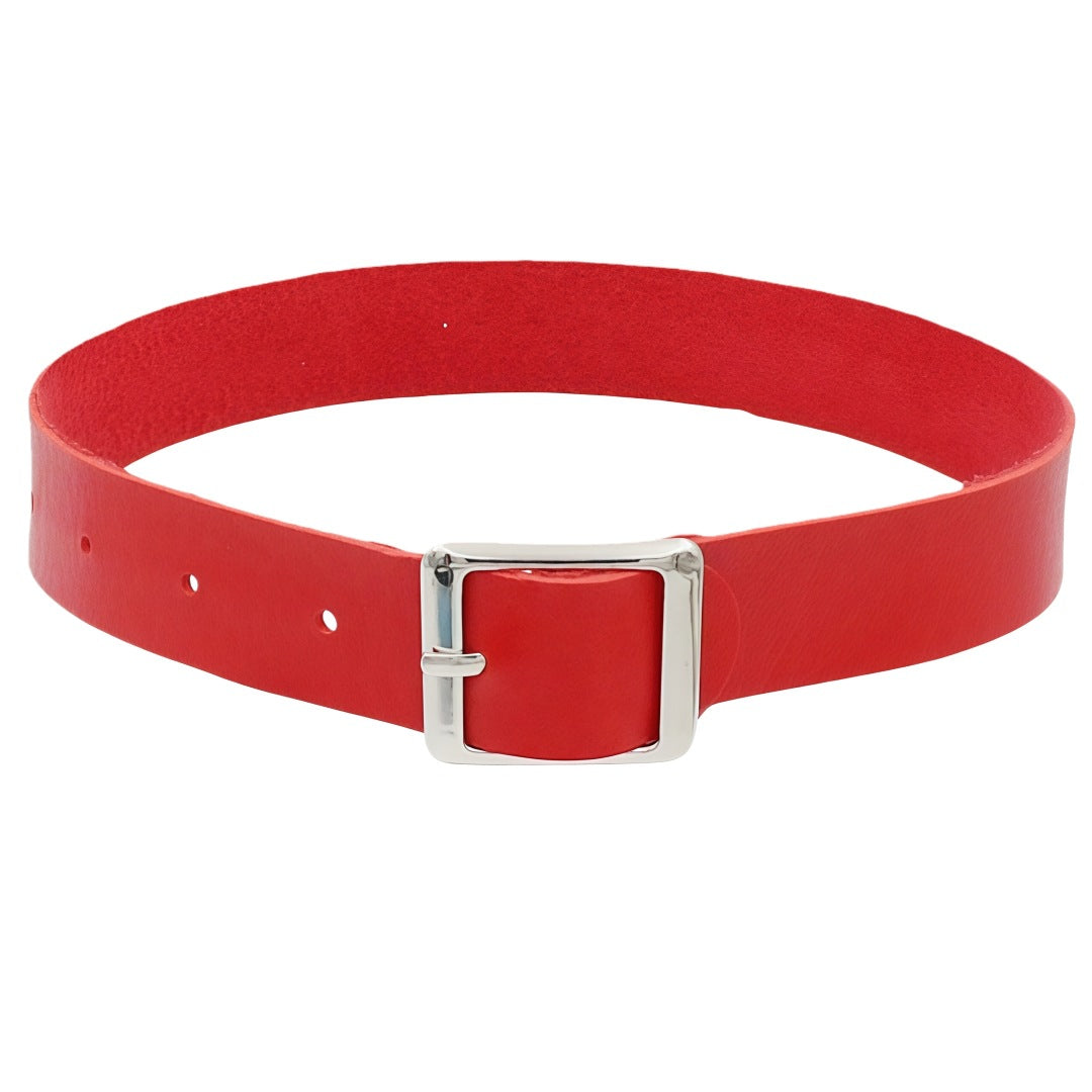Women's Environmental Protection Leather Vintage Punk Rock Collar Neck Band Clavicle Necklace