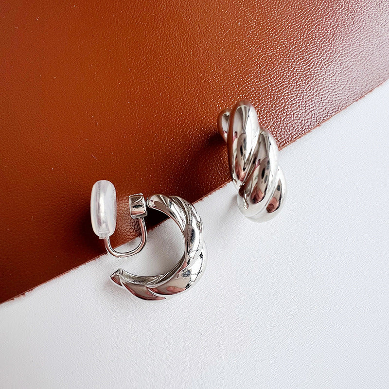 Women's Commuter Circle No Pierced Rotating Mosquito Rings