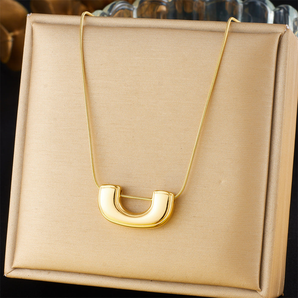 Design Clavicle Chain Light Luxury Advanced Simple Irregular Layered Necklace