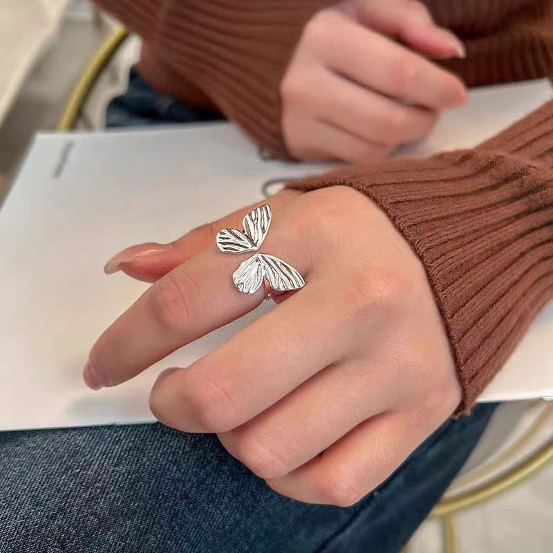 Women's Light Luxury Cold Style Switchable Index Finger Rings