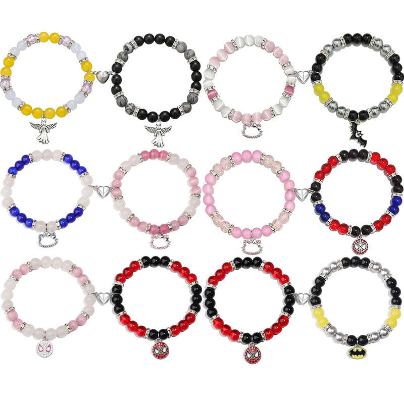Women's & Men's Friendship Couple Halloween Birthday Gifts For Bracelet