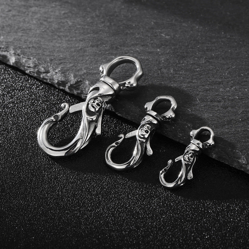 Men's Fashion Personality Skull Stainless Steel Necklaces