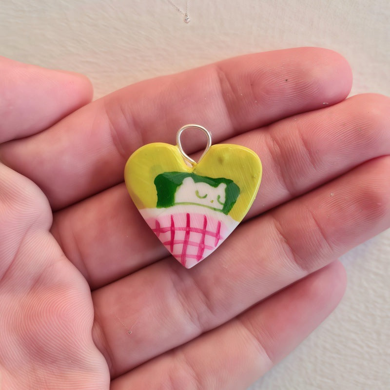 New Cute Cat Series Live Chain Necklaces