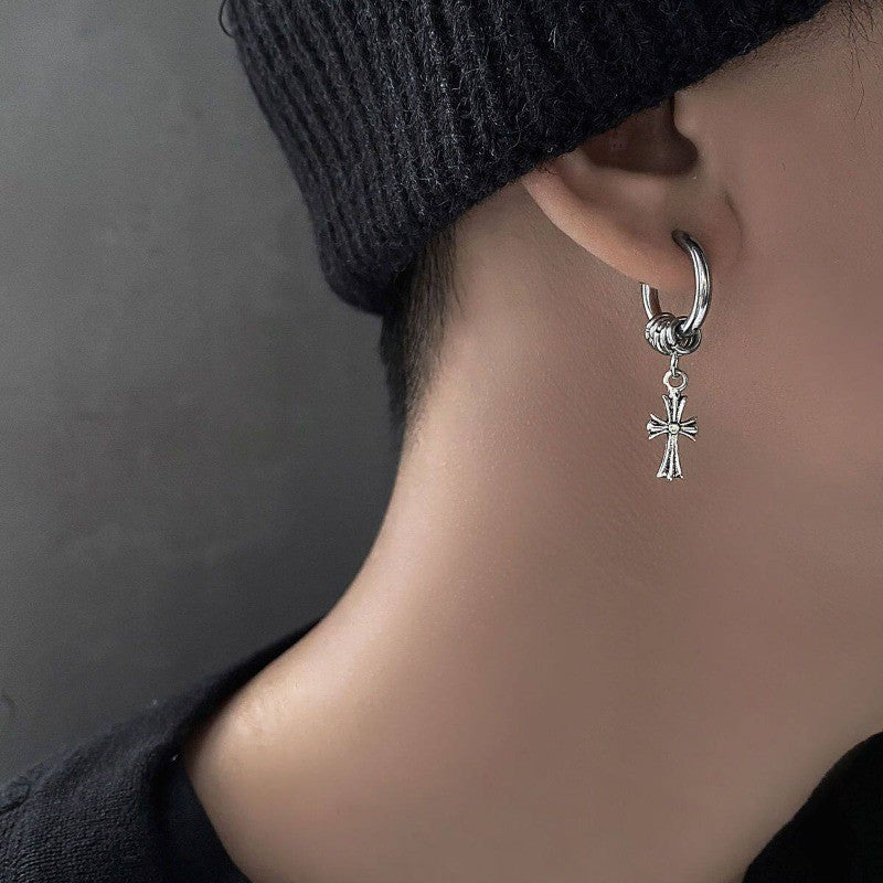 Women's Zircon Tassel Light Luxury High Sense Stud Earrings