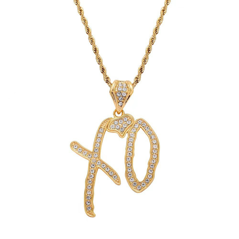 Punk Star Bone Saturn Halo Hipster With Personality Fashion Skull Pendants