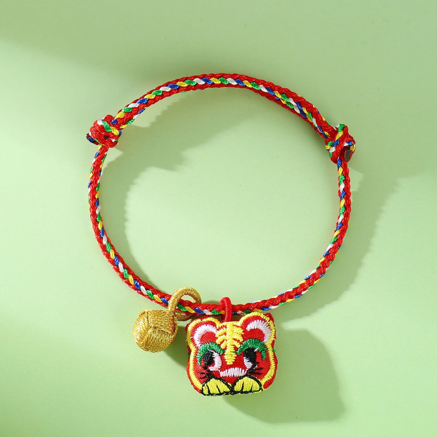 Children's Dragon Boat Festival Colorful Rope Carrying Strap Hand-woven Tiger Sachet Bracelets