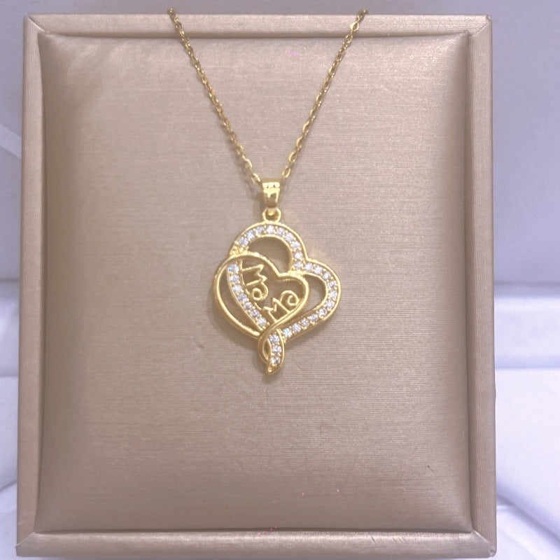 Women's Titanium Steel For Light Luxury Minority Design Necklace