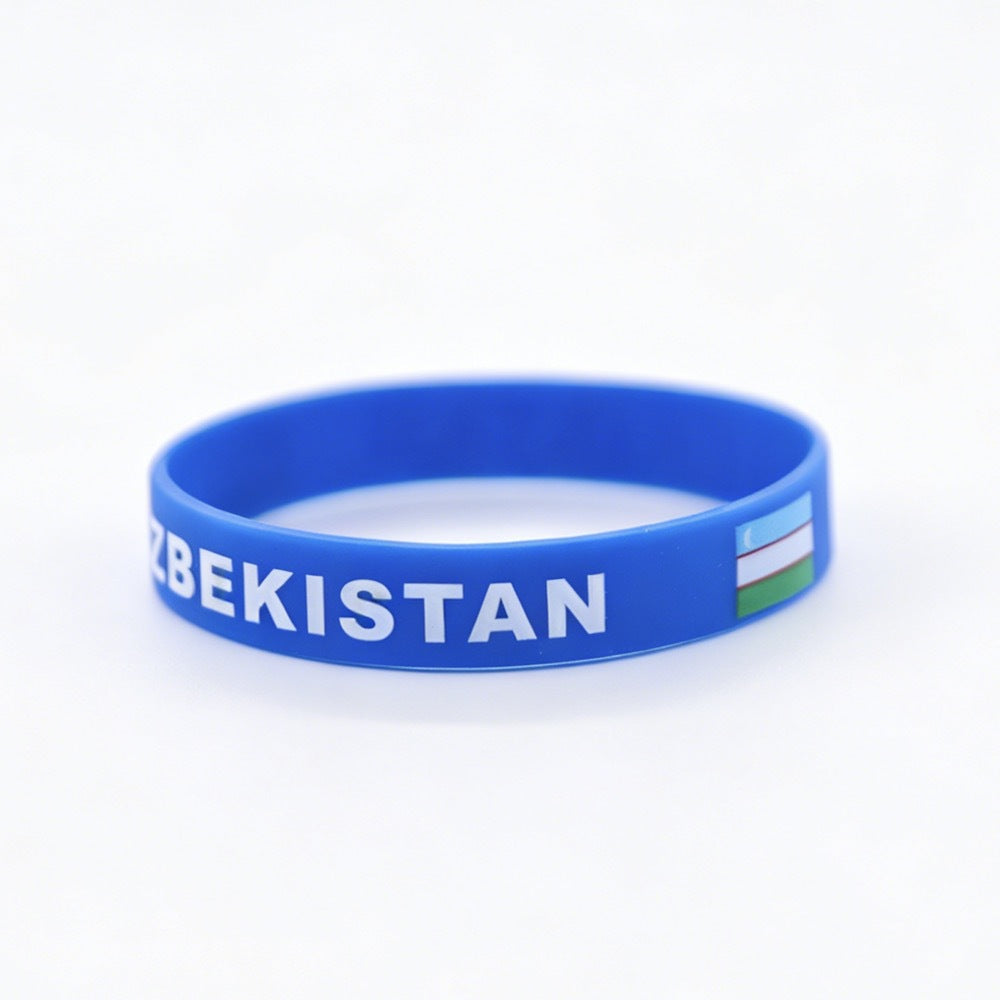 Cup Silicone National Team Canada Ink Flag Bracelets