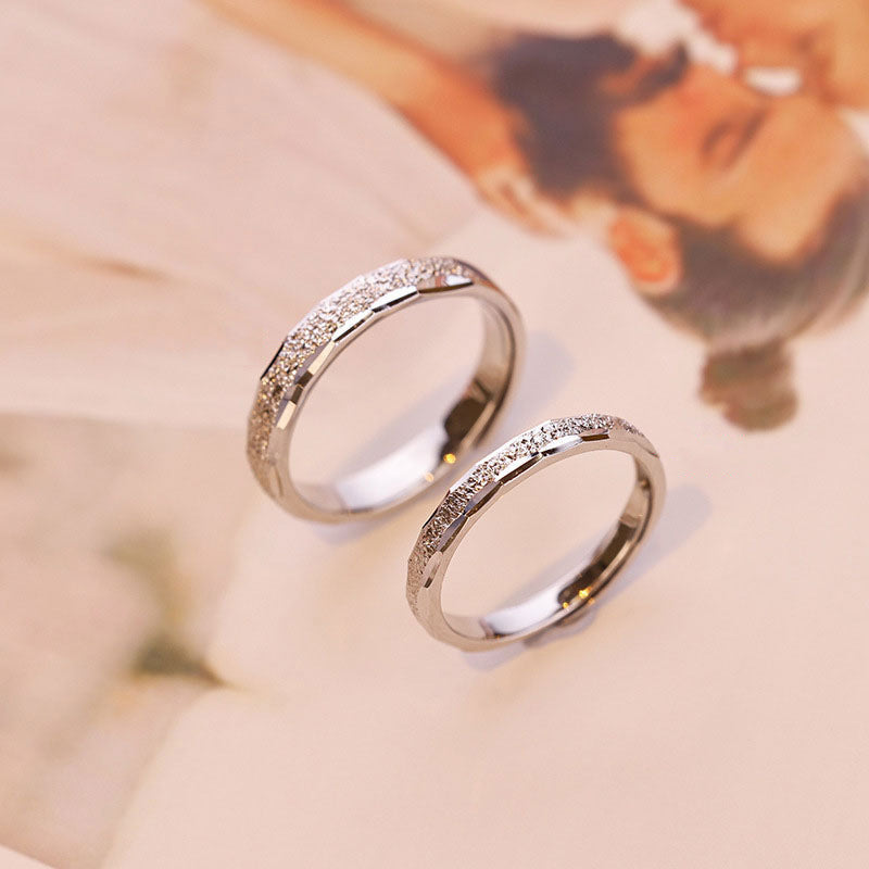 Star River Brilliant Couple Personality Starry Pair Ring