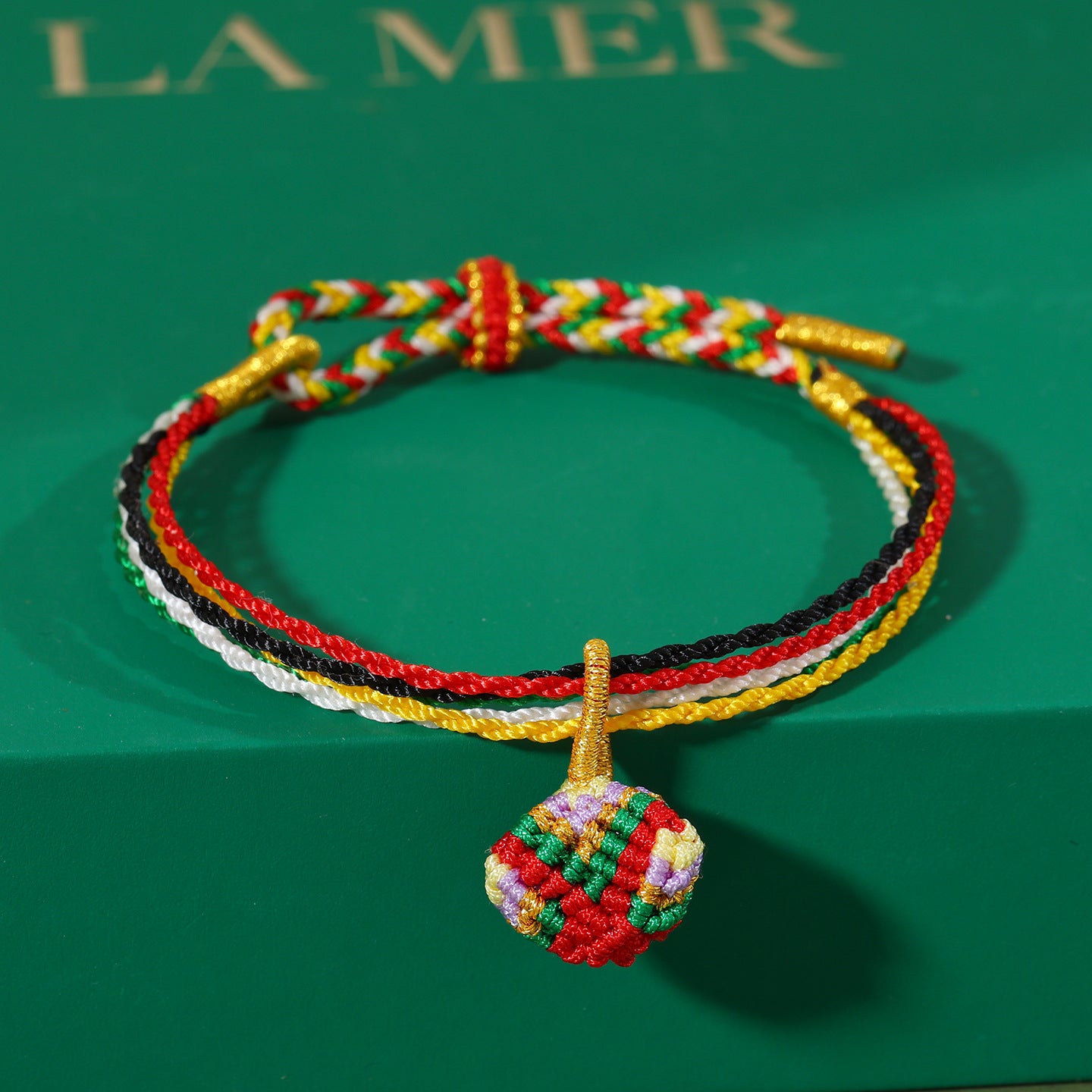 Festival Colorful Rope Ethnic Style Hand-woven Adult Small Sachet Carrying Bracelet