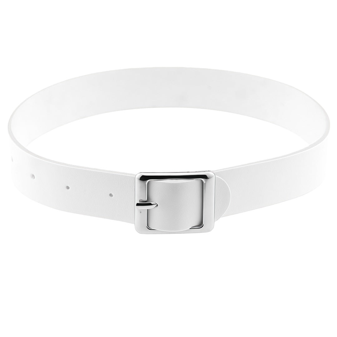 Women's Environmental Protection Leather Vintage Punk Rock Collar Neck Band Clavicle Necklace