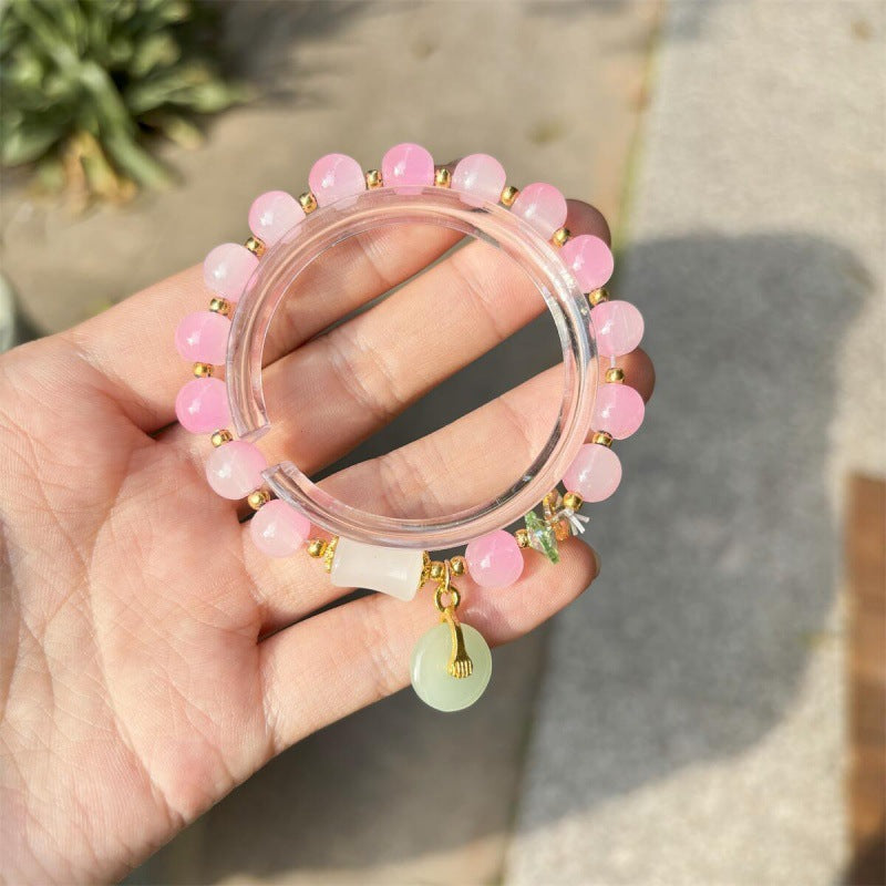 Imitation Opal Crystal Butterfly Summer Female Bracelets