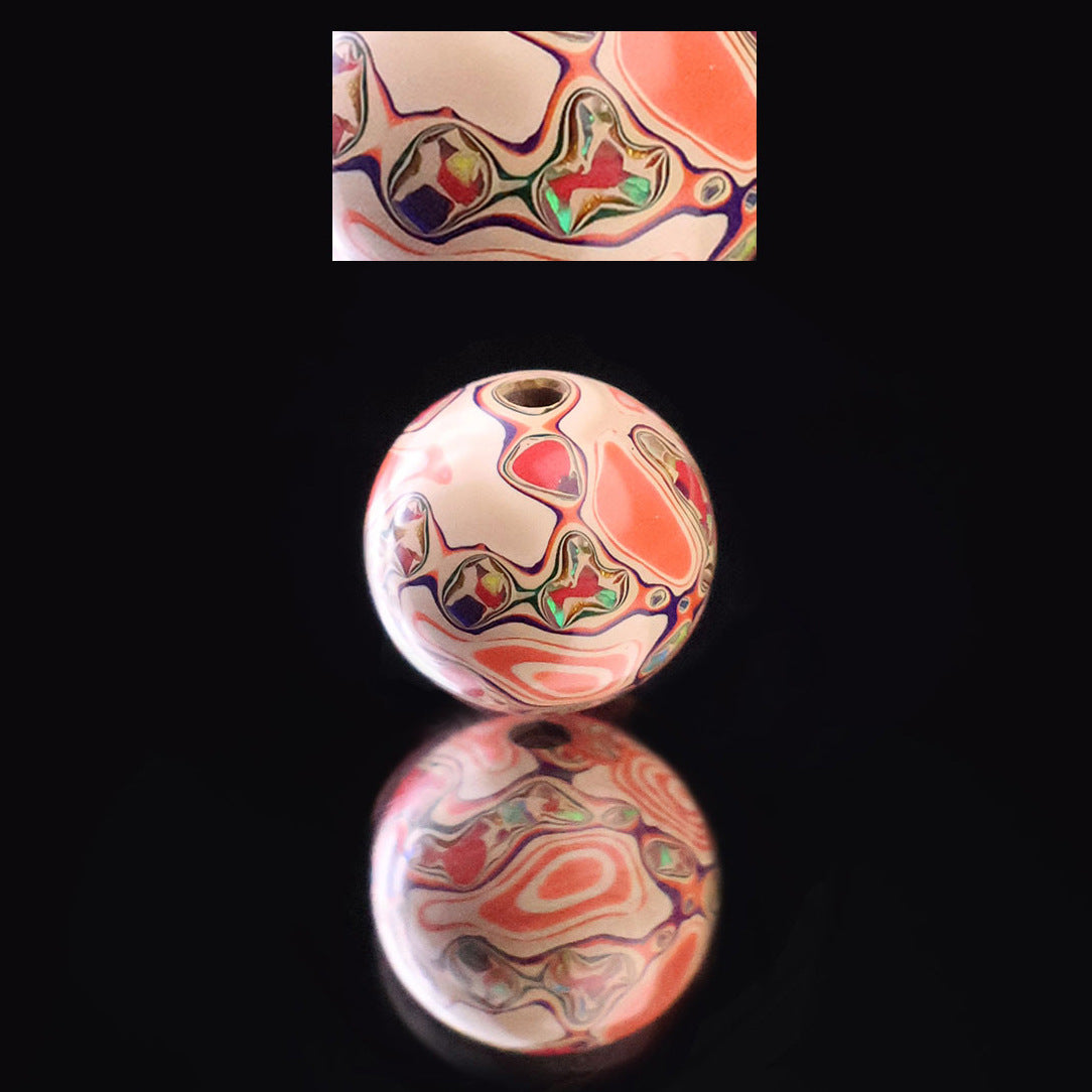 Paint Beads Opal Loose Wooden Beaded Rosewood Embryo Single Bracelets