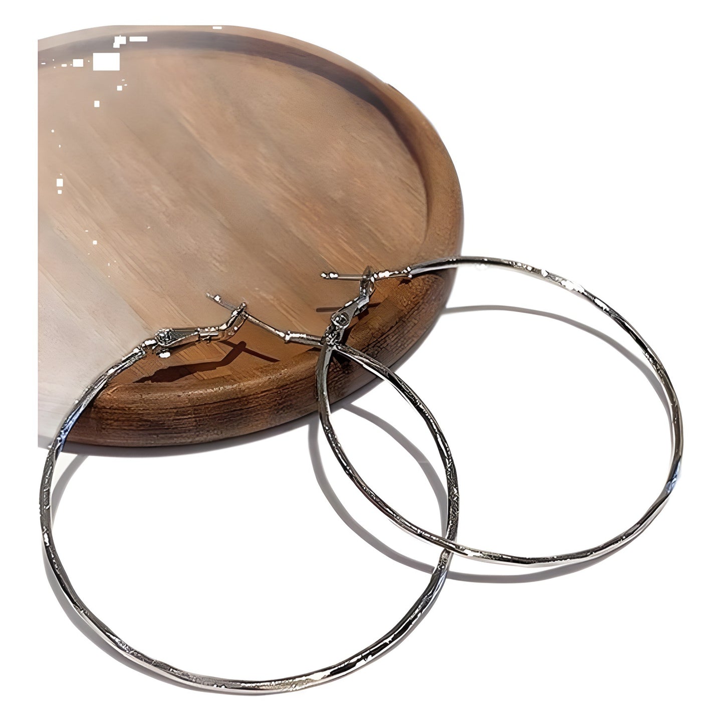 Simple High-grade Light Luxury Circle Ear Earrings