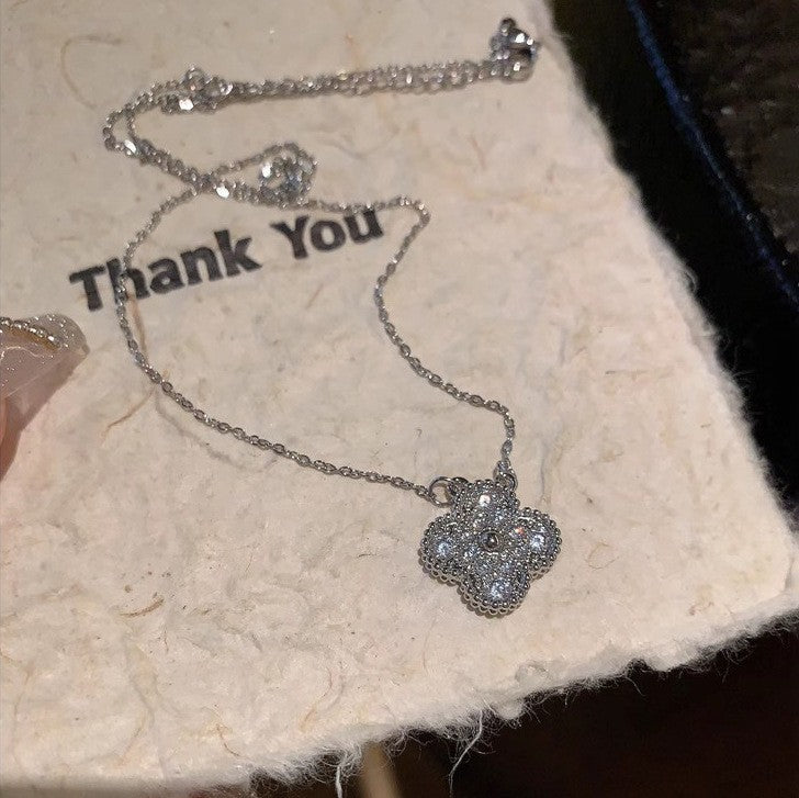 Ocean Heart Female With Hearts Clavicle Chain Necklace