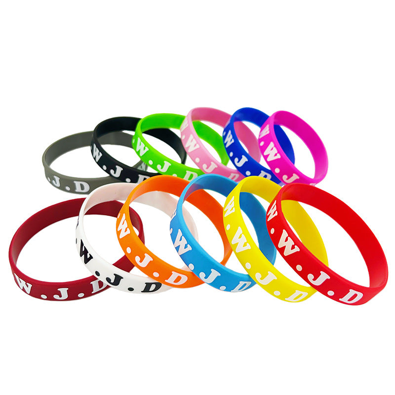Flag Inspirational Faith Silicone Horse Party Graduation Rings