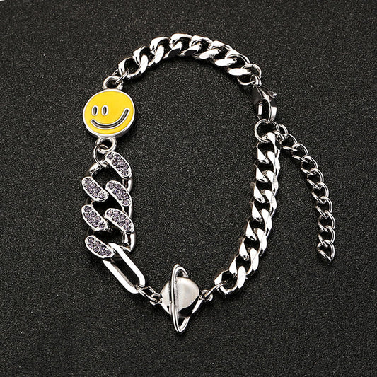 Men's & Women's Face High Sense Summer Niche Design Versatile Bracelet
