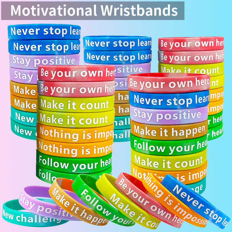 Flag Inspirational Faith Silicone Horse Party Graduation Rings