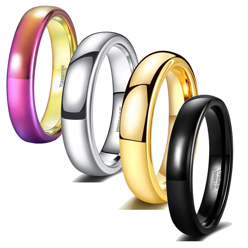 Women's & Men's Classic Simple High-grade Sense Tungsten Wide Rings