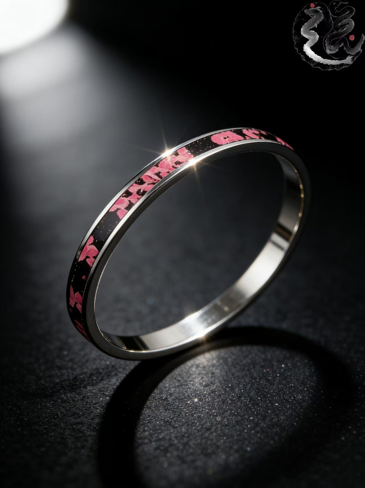 Snakeskin Genuine Leather Male Female Personality Metal Closed Special Bracelet