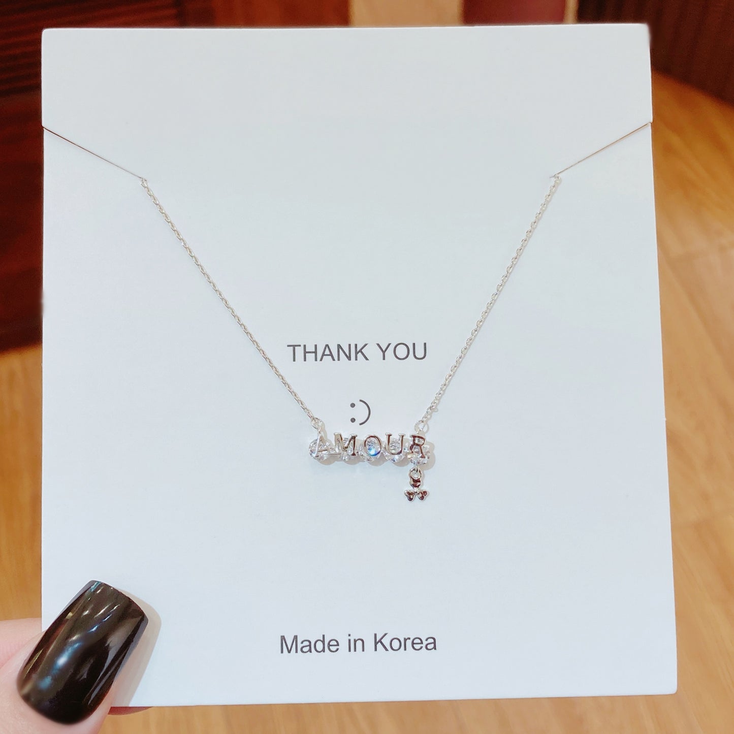 Women's Bow Fishtail Wings Clavicle Chain Super Long Color Necklaces