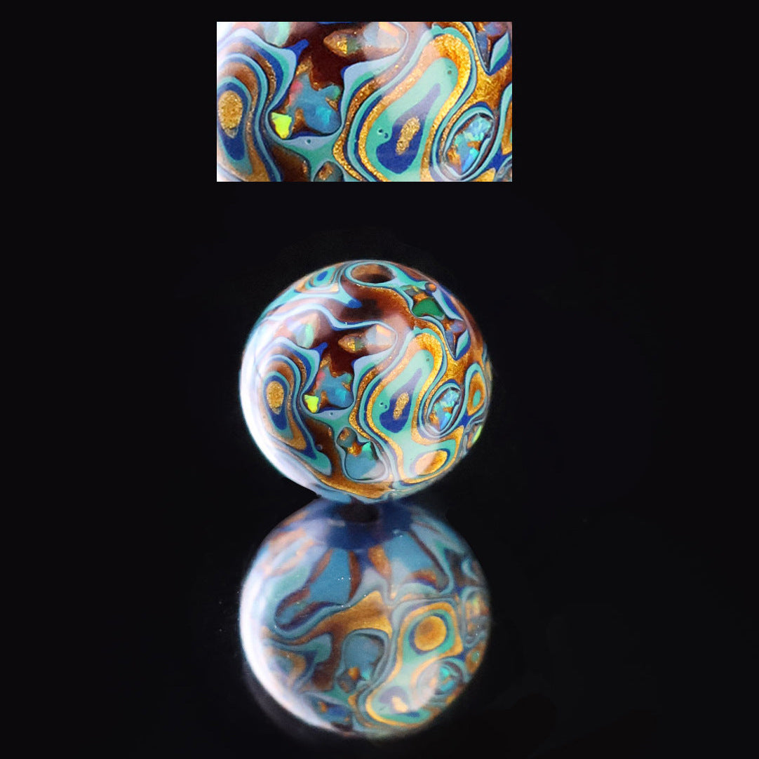 Paint Beads Opal Loose Wooden Beaded Rosewood Embryo Single Bracelets