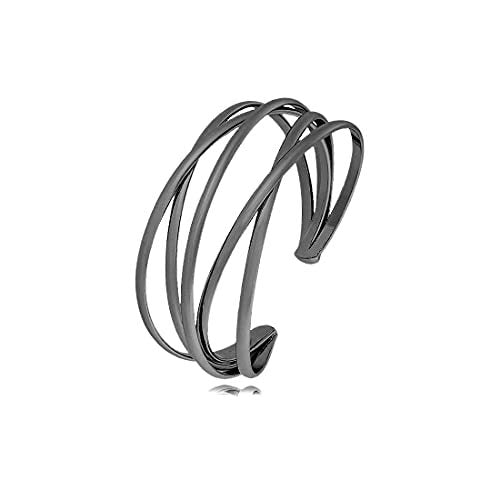 Slouchy Metal Opening Hollow Retro Bangle Bracelets