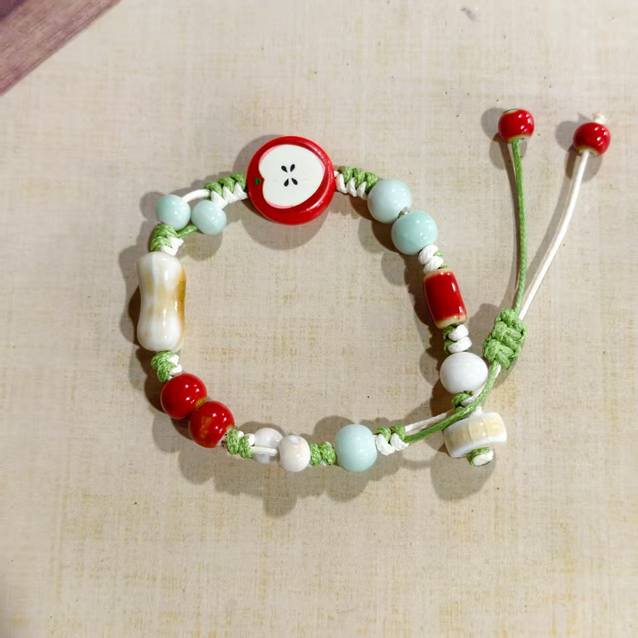 Women's & Men's Chinese Holiday Gift Ceramic Simple Personality Bracelet