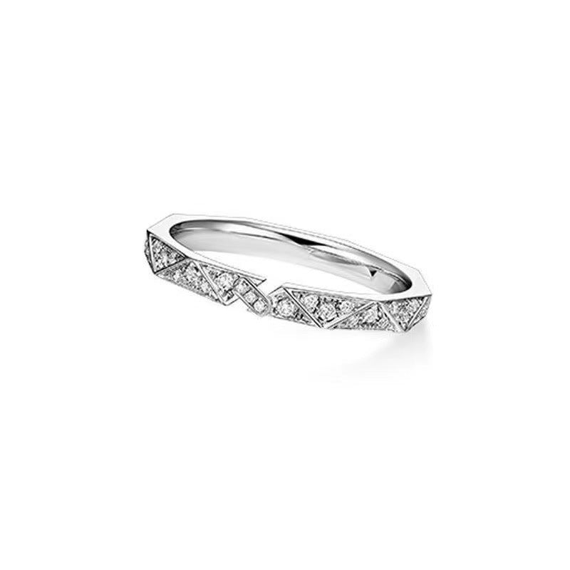 Women's & Men's Long Couple Design Light Luxury High Class Elegant Rings