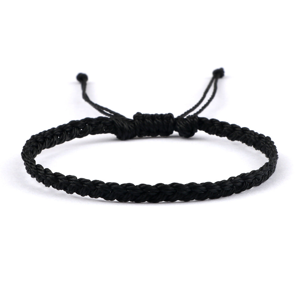 Creative Twist Weave Taiwanese Wax Handmade Hand Unisex Twin Bracelet