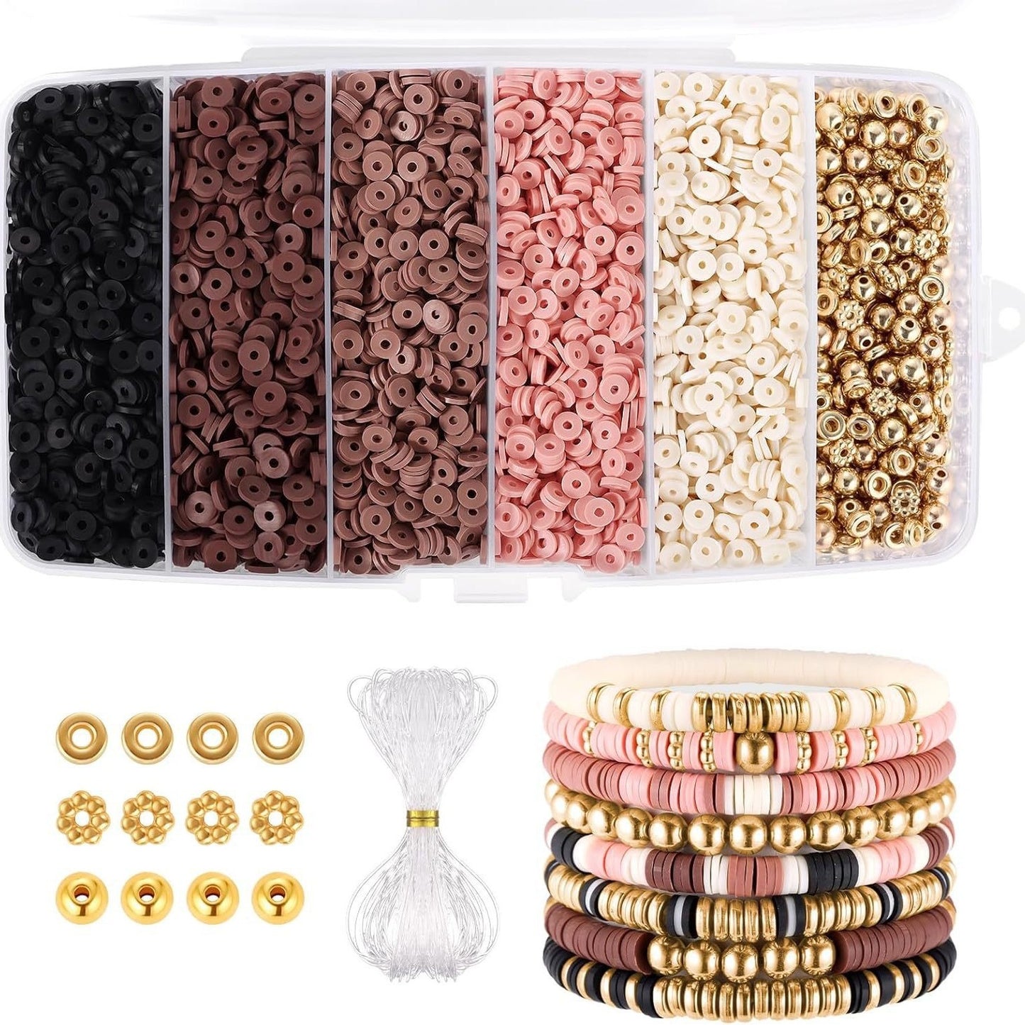 Grid Handmade Beaded Material Sets Of Necklaces