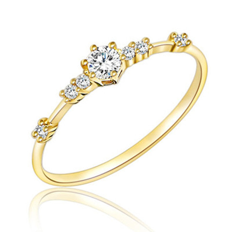 Sterling Sier Gold Plated Pieces Extremely Slim Delicate Indie Ring